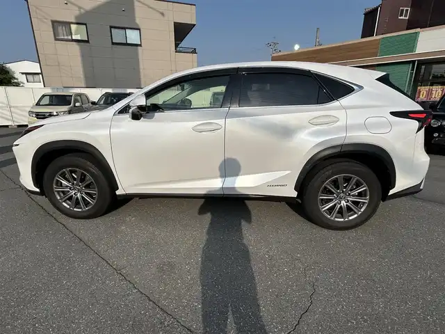 レクサス ＮＸ 300h Iパッケージ 長野県 2019(平31)年 4万km ソニッククォーツ ワンオーナー/４WD/純正ナビ/・Bluetooth/CD/DVD/TV/360度バックカメラ/純正ETC/電動リアゲート/前後ドライブレコーダー/純正フロアマット/前席パワーシート/レザーシート/前席シートヒーター/純正17インチAW/前後コーナーセンサー/LEDオートライト/ハンドルヒーター/ブライドインスポットモニター/パドルシフト/電格ミラー/スペアキー（カードキー有）/プッシュスタート/保証書/取り扱い説明書