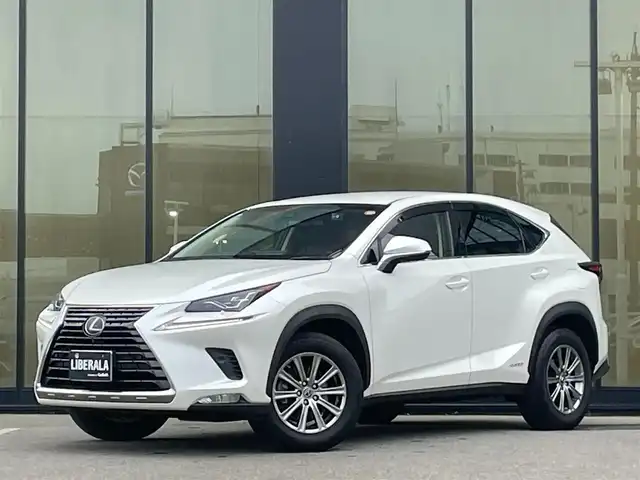 レクサス ＮＸ 300h Iパッケージ 石川県 2019(平31)年 4万km ソニッククォーツ ワンオーナー/４WD/純正ナビ/Bluetooth/CD/DVD/TV/360°カメラ/ETC/電動リアゲート/前後ドライブレコーダー/純正フロアマット/前席パワーシート/レザーシート/前席シートヒーター/純正17インチAW/前後コーナーセンサー/LEDオートライト/ハンドルヒーター/ブライドインスポットモニター/パドルシフト/電格ミラー/スペアキー（カードキー有）/プッシュスタート/保証書/取扱説明書
