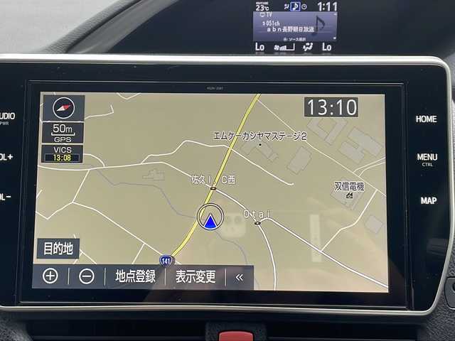 トヨタ ヴォクシー ZS 煌Ⅱ 長野県 2020(令2)年 4.7万km ブラック ４WD/モデリスタエアロ/純正１０型ナビフルセグTV/バックカメラ/ETC2.0/ドライブレコーダー/WORK１９インチアルミ/純正アルミ夏タイヤ積込/車高調（純正サス積込）/社外グリル(純正グリル積込)/社外テールライト(純正テールライト積込)/トヨタセーフティセンス