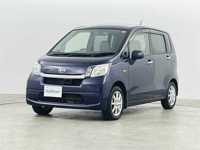 ダイハツ ムーヴ X SA 福島県 2014(平26)年 6.6万km アーバンナイトブルークリスタルメタリック 衝突軽減システム/横滑り防止システム/純正メモリナビ/・フルセグＴＶ/・ビルトインＥＴＣ　/・Bluetooth接続/・USB /・DVD /・CD /・FM/AM/前後ドライブレコーダー/・型式CSD-790FHG/純正ホイール/純正フロアマット/サイドバイザー/ＬＥＤヘッドライト/オートライト/プッシュスタート/スマートキー