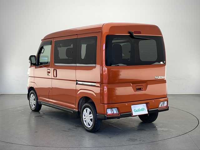 ダイハツ アトレー バン RS 長野県 2023(令5)年 1.6万km トニコオレンジメタリック 4WD/社外メモリナビ&フルセグTV&CD&DVD&BT/クルーズコントロール/車線逸脱警報/衝突軽減ブレーキ/後方コーナーセンサー/アイドリングストップ/社外前方ドライブレコーダー/両側パワースライドドア/ステアリングスイッチ/バックカメラ/ビルトインETC/LEDヘッドライト/オートライト/フロントフォグランプ/電動格納ミラー/ウィンカーミラー/純正ホイールキャップ装着/社外フロアマット/社外ドアバイザー/プッシュスタート/スマートキー