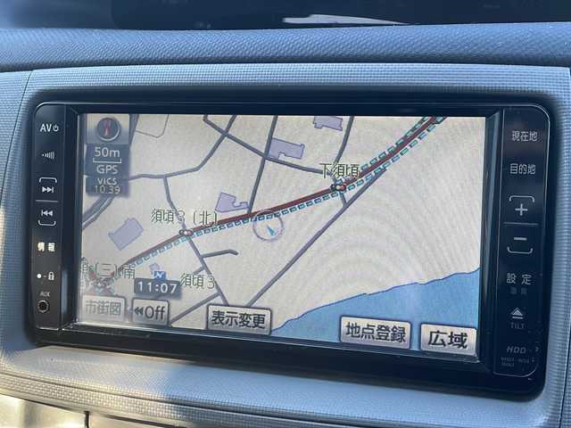 トヨタ シエンタ X LTD 新潟県 2008(平20)年 11.7万km グレーメタリック ワンオーナー/純正HDDナビ:NHDT-W58/冬タイヤ積載/ドアバイザー/保証書