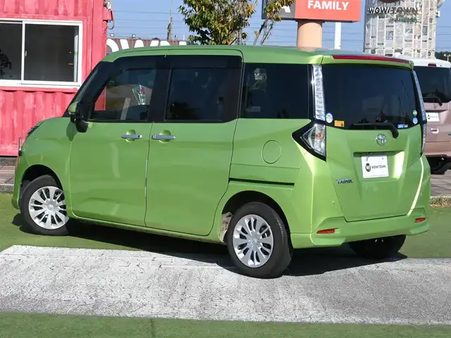 トヨタ タンク G S 千葉県 2017(平29)年 2.8万km フレッシュグリーンメタリック 165/65R14/スマートアシストII/クルーズコントロール/エコアイドル/両側パワースライドドア/純正SDナビ/ワンセグTV/【CD再生機能　Bluetooth接続】/バックカメラ/ドライブレコーダー/ステアリングスイッチ/ETC/LEDヘッドライト/フォグライト/ウインカーミラー/リアコーナーセンサー/キーフリーシステム