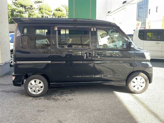 ダイハツ アトレー ワゴン カスタムターボRS LTD SAⅢ 大阪府 2017(平29)年 7.2万km ブラックマイカメタリック 純正メモリナビ/Bluetooth/フルセグTV/バックカメラ/片側パワースライドドア/衝突被害軽減ブレーキ/車線逸脱警報/オートハイビーム/ウィンカーミラー/LEDライト/USBポート/アイドリングストップ/ETC/ドラレコ/アイドリングストップ/キーレス