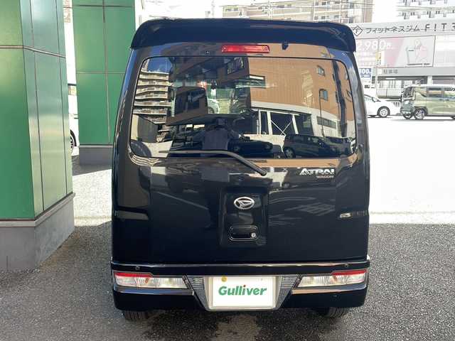 ダイハツ アトレー ワゴン カスタムターボRS LTD SAⅢ 大阪府 2017(平29)年 7.2万km ブラックマイカメタリック 純正メモリナビ/Bluetooth/フルセグTV/バックカメラ/片側パワースライドドア/衝突被害軽減ブレーキ/車線逸脱警報/オートハイビーム/ウィンカーミラー/LEDライト/USBポート/アイドリングストップ/ETC/ドラレコ/アイドリングストップ/キーレス