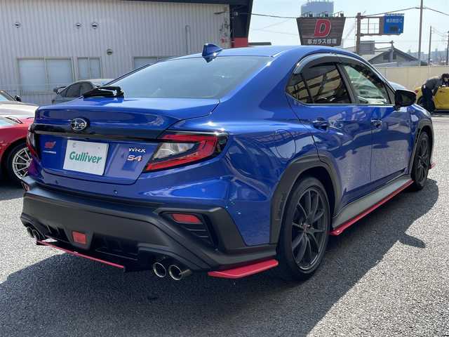 スバル ＷＲＸ Ｓ４ STIスポーツR 神奈川県 2022(令4)年 1.8万km WRブルーパール ワンオーナー/サンルーフ/STIエアロ(F/S/R)/STI18インチAW/ハーフレザーシート/純正メモリーナビ・地デジTV/バック/サイド/フロント/アイサイト/レーダークルーズコントロール/衝突軽減ブレーキ/LKA/BSM/コーナーセンサー/LEDライト/LEDフォグ/前席パワーシート/全席シートヒーター/純正USB/BT/AUX/HDMI/ETC2.0/アイドリングストップ/パドルシフト/プッシュスタート/スマートキー×2/R5/6/7年ディーラー整備記録/保証書・取説あり