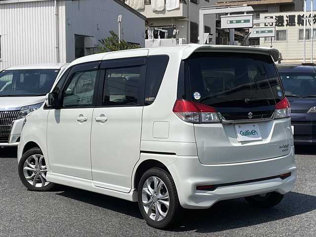 スズキ ソリオ バンディット DJE 東京都 2014(平26)年 0.6万km パールホワイト 社外メモリナビ　型式：AVIC-MRZ099/【Bluetooth/TV/DVD/CD/AUX】/バックカメラ/ETC/両側パワースライドドア/衝突軽減システム/クルーズコントロール/プッシュスタート/スマートキー/ステアリングスイッチ/アイドリングストップ/横滑り防止装置