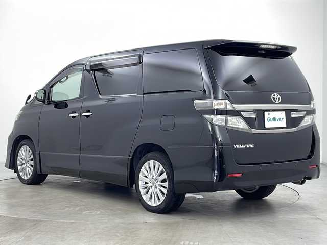 トヨタ ヴェルファイア 2．4Z 道央・札幌 2012(平24)年 12.8万km ブラック ・寒冷地仕様/・社外ナビ&BT&CD&DVD&SD/・両側パワースライドドア/・社外フリップダウンモニター/・バックカメラ/・横滑り防止装置/・フロントワイパーデアイサー/・純正ビルトインETC/・ステアリングスイッチ/・革巻きステアリング/・ドアミラーヒーター/・純正フロアマット/・プッシュスタート/・HIDヘッドライト/・オートライト/・スマートキー/・スペアキー/・社外エンジンスターター