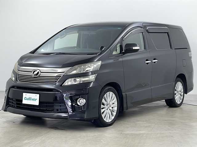 トヨタ ヴェルファイア 2．4Z 道央・札幌 2012(平24)年 12.8万km ブラック ・寒冷地仕様/・社外ナビ&BT&CD&DVD&SD/・両側パワースライドドア/・社外フリップダウンモニター/・バックカメラ/・横滑り防止装置/・フロントワイパーデアイサー/・純正ビルトインETC/・ステアリングスイッチ/・革巻きステアリング/・ドアミラーヒーター/・純正フロアマット/・プッシュスタート/・HIDヘッドライト/・オートライト/・スマートキー/・スペアキー/・社外エンジンスターター