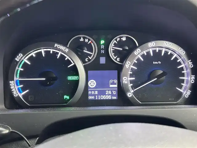 トヨタ ヴェルファイア ハイブリット ZR Gエディション 道央・札幌 2012(平24)年 11.1万km ホワイトパールクリスタルシャイン ・４WD/・純正8インチHDDナビ/　BT/CD/USB/HDD/フルセグ/・純正11インチフリップダウン/・純正ビルトインETC/・バックカメラ/・レーダークルーズコントロール/・衝突軽減ブレーキ/・レーンキープアシスト/・横滑り防止/・両側パワースライドドア/・電動リアゲート/・サンルーフ/・前席シートヒーター/・前席パワーシート/・社外フロアマット/・純正サマー17インチAW/・プッシュスタート/・スマートキー/・オートライト/・フロントフォグライト/・取扱説明書/・保証書