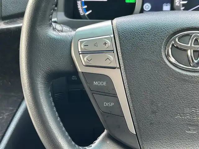 トヨタ ヴェルファイア ハイブリット ZR Gエディション 道東・釧路十勝 2012(平24)年 11.1万km ホワイトパールクリスタルシャイン 4WD/純正ナビ/（CD/DVD/BT）/フルセグTV/バックカメラ/フリップダウンモニター/サンルーフ/両側パワースライドドア/電動リアゲート/クルーズコントロール/パワーシート(全席)/ヒートシーター（前席）/メモリシート/オットマン/レーダー探知機/電動格納ミラー/ウィンカーミラー/100V電源/スマートキー/スペアキー/社外エンジンスターター/ステアリングスイッチ/ビルトインETC/前後コーナーセンサー/横滑り防止装置/AFS/衝突軽減