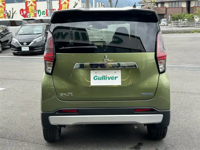 三菱 ｅＫクロス G 愛媛県 2019(令1)年 1.9万km オリーブグリーン チタニウムグレーメタリック/オリ-ブグリーン(U17F28)/e-Assist/KENWOOD7型ナビ/KENWOODツイーター/衝突被害軽減装置/車線逸脱防止装置/オートマチックハイビーム/アイドリングストップ/クリアランスソナー/LEDヘッドライト/前席シートヒーター/電格ミラー/ステアリングリモコン/ヘッドライトレベライザー/ドアバイザー/現状サマー(純正AW)(165/55/R15)/TOYO NANOENERGY/禁煙車