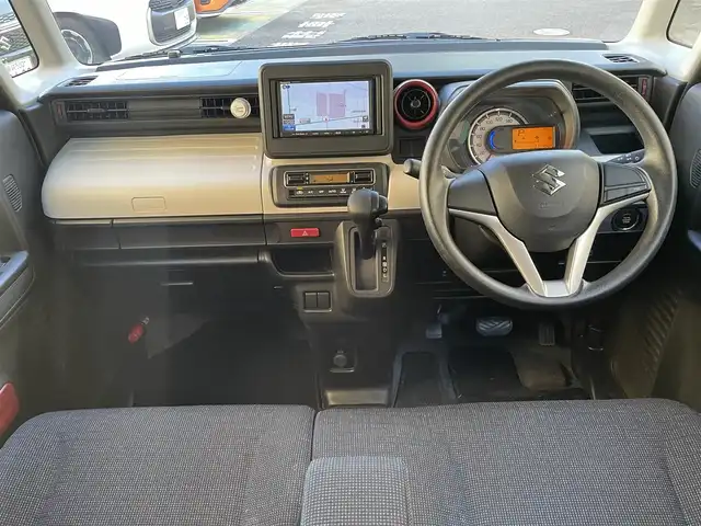 スズキ スペーシア HYBRID G 静岡県 2018(平30)年 3.3万km フェニックスレッドパール ワンオーナー/純正ナビ/ワンセグTV/CD/SD/両側スライドドア/オートライト/純正フロアマット/純正ドアバイザー/スマートキー/保証書/取扱説明書/ナビ取扱説明書/R2/7点検記録簿有