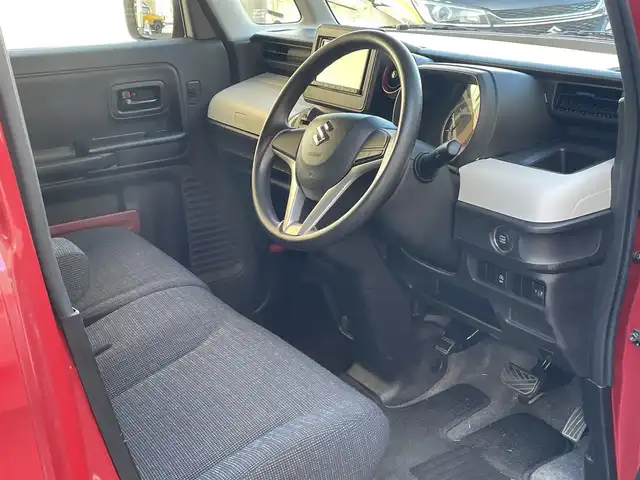 スズキ スペーシア HYBRID G 静岡県 2018(平30)年 3.3万km フェニックスレッドパール ワンオーナー/純正ナビ/ワンセグTV/CD/SD/両側スライドドア/オートライト/純正フロアマット/純正ドアバイザー/スマートキー/保証書/取扱説明書/ナビ取扱説明書/R2/7点検記録簿有