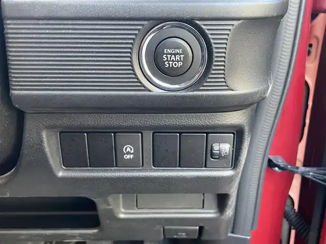 スズキ スペーシア HYBRID G 静岡県 2018(平30)年 3.3万km フェニックスレッドパール ワンオーナー/純正ナビ/ワンセグTV/CD/SD/両側スライドドア/オートライト/純正フロアマット/純正ドアバイザー/スマートキー/保証書/取扱説明書/ナビ取扱説明書/R2/7点検記録簿有