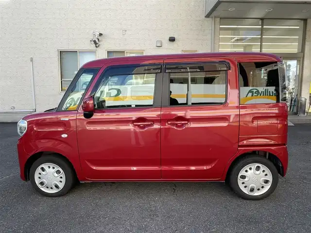 スズキ スペーシア HYBRID G 静岡県 2018(平30)年 3.3万km フェニックスレッドパール ワンオーナー/純正ナビ/ワンセグTV/CD/SD/両側スライドドア/オートライト/純正フロアマット/純正ドアバイザー/スマートキー/保証書/取扱説明書/ナビ取扱説明書/R2/7点検記録簿有