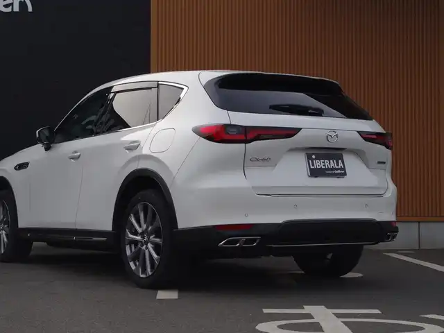 マツダ ＣＸ－６０ XD エクスクルーシブモード 埼玉県 2024(令6)年 1.5万km ロジウムホワイトプレミアムメタリック ワンオーナー/純ディスプレイオーディオ/プレミアムBOSEサウンド/全方位カメラ/レーダークルーズコントロール/シートヒーター　全席/シートベンチレーション　D＋N席/フルセグ/Bluetooth/HDMI端子/電動リアゲート/パワーシート　D＋N席/ヘッドアップディスプレイ/コーナーセンサー/純20インチアルミホイール/ブラインドスポットモニター/LEDヘッドライト/ステアリングヒーター/ドライブレコーダー/ETC/置くだけ充電