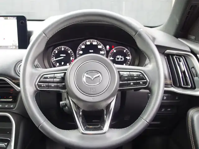 マツダ ＣＸ－６０ XD エクスクルーシブモード 埼玉県 2024(令6)年 1.5万km ロジウムホワイトプレミアムメタリック ワンオーナー/純ディスプレイオーディオ/プレミアムBOSEサウンド/全方位カメラ/レーダークルーズコントロール/シートヒーター　全席/シートベンチレーション　D＋N席/フルセグ/Bluetooth/HDMI端子/電動リアゲート/パワーシート　D＋N席/ヘッドアップディスプレイ/コーナーセンサー/純20インチアルミホイール/ブラインドスポットモニター/LEDヘッドライト/ステアリングヒーター/ドライブレコーダー/ETC/置くだけ充電