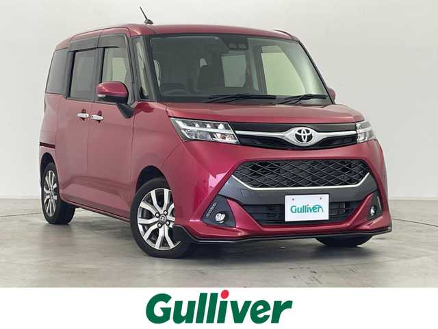 トヨタ タンク カスタムG－T 群馬県 2019(令1)年 4.9万km マゼンタベリーマイカM ナビレディパッケージ/・バックカメラ/・ステアリングスイッチ/=====/スマートアシストIII/・衝突警報機能(対車両・対歩行者)/・衝突回避支援ブレーキ機能(対車両・対歩行者)/・誤発進抑制機能(前方・後方)/・車線逸脱警報機能/・オートハイビーム/・先行車発進お知らせ機能/Strada7インチSDナビ【型番：CN-RE05WD】/・AM/FM/CD/DVD/Bluetooth/フルセグTV/前後コーナーセンサー/両側パワースライドドア/クルーズコントロール/ETC/LEDヘッドライト/スペアキー