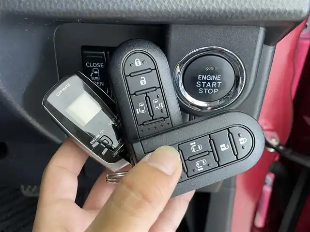 トヨタ タンク カスタムG－T 群馬県 2019(令1)年 4.9万km マゼンタベリーマイカM ナビレディパッケージ/・バックカメラ/・ステアリングスイッチ/=====/スマートアシストIII/・衝突警報機能(対車両・対歩行者)/・衝突回避支援ブレーキ機能(対車両・対歩行者)/・誤発進抑制機能(前方・後方)/・車線逸脱警報機能/・オートハイビーム/・先行車発進お知らせ機能/Strada7インチSDナビ【型番：CN-RE05WD】/・AM/FM/CD/DVD/Bluetooth/フルセグTV/前後コーナーセンサー/両側パワースライドドア/クルーズコントロール/ETC/LEDヘッドライト/スペアキー
