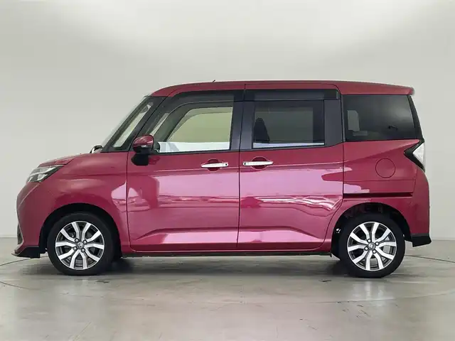トヨタ タンク カスタムG－T 群馬県 2019(令1)年 4.9万km マゼンタベリーマイカM ナビレディパッケージ/・バックカメラ/・ステアリングスイッチ/=====/スマートアシストIII/・衝突警報機能(対車両・対歩行者)/・衝突回避支援ブレーキ機能(対車両・対歩行者)/・誤発進抑制機能(前方・後方)/・車線逸脱警報機能/・オートハイビーム/・先行車発進お知らせ機能/Strada7インチSDナビ【型番：CN-RE05WD】/・AM/FM/CD/DVD/Bluetooth/フルセグTV/前後コーナーセンサー/両側パワースライドドア/クルーズコントロール/ETC/LEDヘッドライト/スペアキー