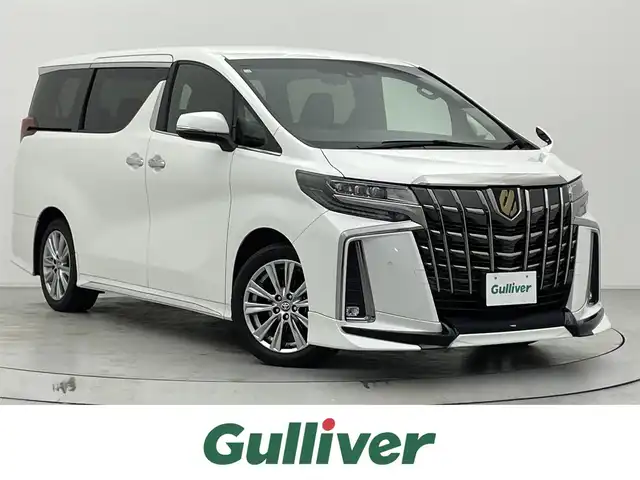 トヨタ アルファード S タイプゴールド 宮城県 2020(令2)年 3.4万km ホワイトパールクリスタルシャイン ナビキット /TVチューナー/バックカメラ/TRDエアロ フロント/スペアキー×1/両側電動ドア/横滑り防止装置/レーンキープアシスト/クルーズコントロール/衝突被害軽減システム/オートマチックハイビーム/オートライト/三眼LEDヘッドライト/パワーバックドア/純正18インチAW/クリアランスソナー/ハーフレザー/オットマン/前方ドライブレコーダー/ETC/保証書/取扱説明書