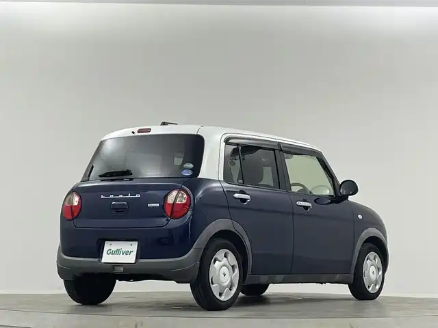 スズキ ラパン モード 埼玉県 2019(平31)年 7万km ノクターンブルーパール/ホワイト 2トーンルーフ 純正ナビ BT 温シート キセノン ETC 禁煙 　スペアキー　オートライト　衝突被害軽減　横滑り防止装置　純正フロアマット　CD　DVD　スマートキー　アイドリングストップ