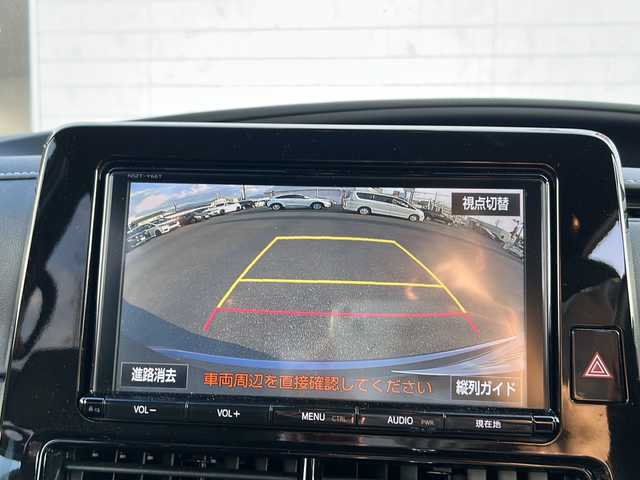 トヨタ エスティマ アエラス 長野県 2016(平28)年 7.6万km ブラック/アイスチタニウムマイカメタリック 2トーン ・純正9インチSDナビゲーション/CD DVD フルセグTV Bluetooth/・バックカメラ/・ビルトインETC/・トヨタセーフティセンス/・レーンキープアシスト/・オートマチックハイビーム/・クルーズコントロール/・両側パワースライドドア/・社外フリップダウンモニター/・純正18インチアルミホイール/・ドライブレコーダー/・ステアリングリモコン/・LEDヘッドライト/・ウィンカーミラー/・電動格納ミラー/・スマートキー/・エンジンプッシュスタート