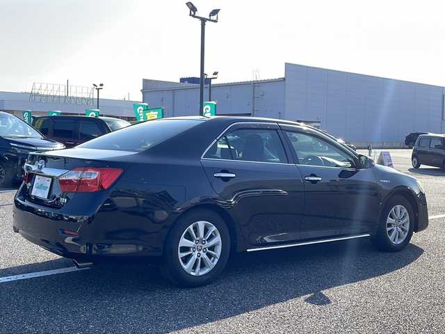 トヨタ カムリ ハイブリット Gパッケージ 島根県 2013(平25)年 12.9万km アティチュードブラックマイカ 社外ナビ（CN-H510WD）/フルセグTV/Bluetooth接続/リアモニター/パワーシートD席/クルーズコントロール/プッシュスタート/スタッドレスタイヤ付きアルミホイール/フォグライト/スペアキー