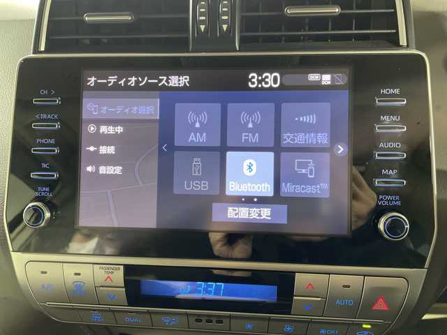 トヨタ ランドクルーザー プラド TX Lパッケージ 福岡県 2023(令5)年 2万km ホワイトパールクリスタルシャイン モデリスタエアロ/サンルーフ/純正ナビゲーション/フルセグテレビ/全方位モニター/TVキッド/パワーシート（D/N）/シートヒーター（D/N）/シートクーラー（D/N)/レーダークルーズコントロール/本革ベージュシート/ルーフレール/オートハイビーム/オートライト/革巻きステアリング/ステアリングスイッチ/ウインカーミラー/ドライブレコーダー前後/コーナーセンサー/ETC