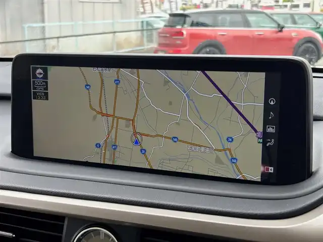 レクサス ＲＸ 450hL 山梨県 2021(令3)年 1.5万km ディープブルーマイカ ワンオーナー/SR/TRDフロントサイドエアロ/モデリスタリアエアロマフラー/純正メモリナビ/　（CD/DVD/フルセグ/Bluetooth）/360°カメラ/レーダークルーズコントロール/LKA/BSM/LEDヘッドライト/電動テールゲート/ ETC/純正20インチAW