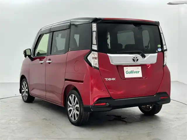 トヨタ タンク カスタムG－T 福井県 2016(平28)年 2.2万km ブラックマイカ/マゼンダベリーメタリック 純正ナビ/CD/DVD/Bluetooth/フルセグ/バックカメラ/両側パワースライドドア/クルーズコントロール/ETC2.0/オートライト/フォグランプ/革ステアリング/ステアリングリモコン/TVキャンセラー