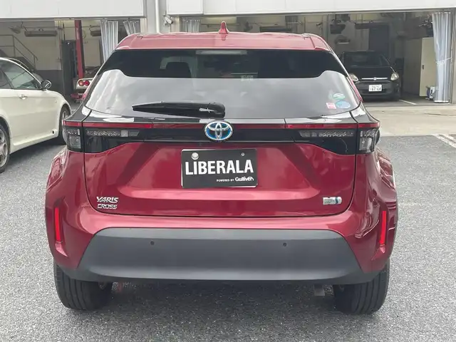 トヨタ ヤリスクロス ハイブリッド G 東京都 2020(令2)年 2.3万km ワインＭ ワンオーナー/純正HDDナビ/360度カメラ/前後ドライブレコーダー/ETC/オートライト