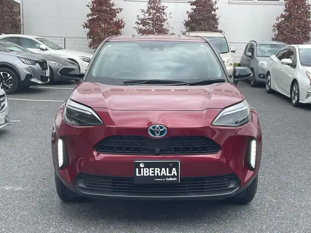 トヨタ ヤリスクロス ハイブリッド G 東京都 2020(令2)年 2.3万km ワインＭ ワンオーナー/純正HDDナビ/360度カメラ/前後ドライブレコーダー/ETC/オートライト