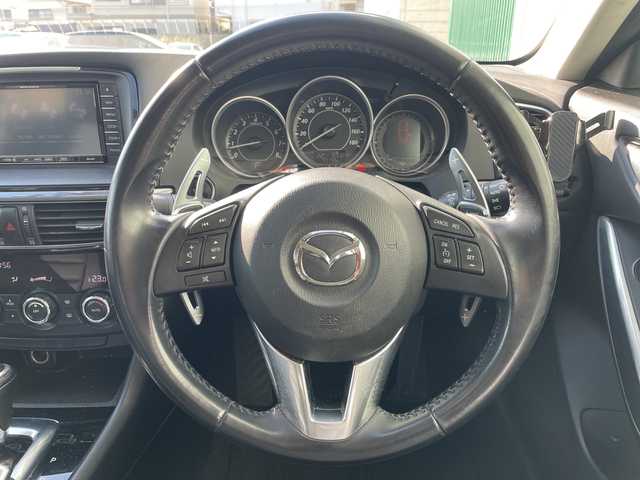 マツダ アテンザ セダン 20S 神奈川県 2014(平26)年 7.8万km ブルーリフレックスマイカ 純正ナビ/ワンセグ/Bluetooth/CD/DVD/クルーズコントロール /バックカメラ /ETC　/LEDヘッドライト　/フォグライト　/オートライト　/純正フロアマット　/純正アルミホイール　/スマートキー/プッシュスタート　/電動格納ミラー/ABS/横滑り防止装置/保証書/取扱説明書