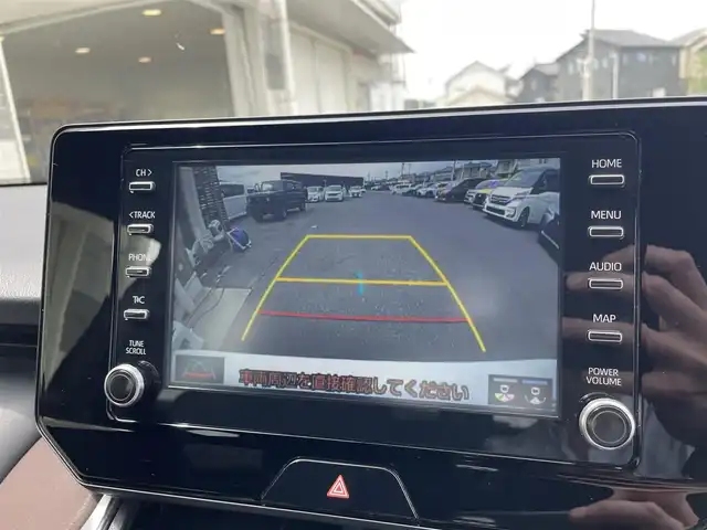 トヨタ ハリアー ハイブリッド G 茨城県 2022(令4)年 8.5万km ホワイトパールクリスタルシャイン ワンオーナー/純正DA/ナビキット/バックカメラ/衝突被害軽減ブレーキ/車線逸脱抑制装置/レーダークルーズコントロール/オートマチックハイビーム/BSM/クリアランスソナー/パワーバックドア/ETC2.0/デジタルインナーミラー（ドラレコ）/純正18インチAW/LEDヘッドライト/スマートキー