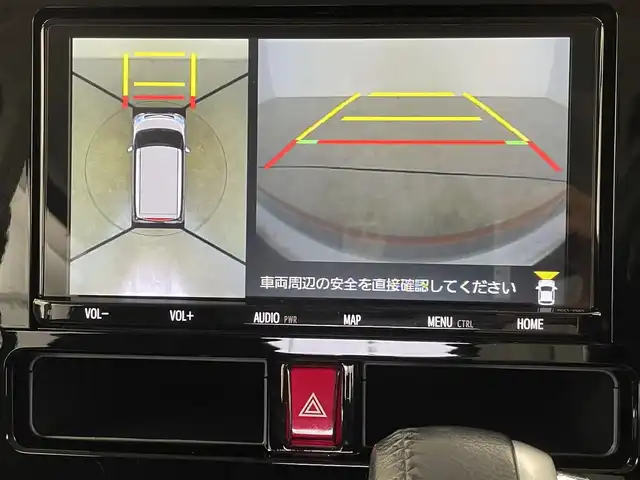 トヨタ ルーミー カスタムG 千葉県 2022(令4)年 1.5万km ブリリアントカッパークリスタルマイカ 禁煙/スマートアシスト/・衝突軽減/・レーンキープ/・コーナーセンサー/・レーダークルーズ/・横滑り防止装置/両側電動ドア　両側パワースライドドア/純正9インチナビ/・型式：NSZT-Y68T/・CD/DVD/Bluetooth/フルセグTV/SD/FM・AM/全方位カメラ　アラウンドビュー/LEDヘッドライト/フォグランプ/オートライト/オートハイビーム/前席シートヒーター/純正14インチアルミホイール/ビルトインETC2.0/スマートキー/プッシュスタート/アイドリングストップ/スペアキー/オートエアコン/純正フロアマット/電動格納ミラー/ステアリングリモコン　ステアリングスイッチ/電動パーキングブレーキ/オートブレーキホールド