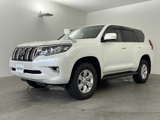 トヨタ ランドクルーザー プラド TX Lパッケージ 兵庫県 2020(令2)年 3.5万km ホワイトパールクリスタルシャイン ・純正ナビ/フルセグ/Ｂｌｕｅｔｏｏｔｈ/CD/DVD/・前後ドライブレコーダー/・レザーシート/・シートヒーター/・シートベンチレーション/・パワーシート/・トヨタセーフティセンス/・プリクラッシュセーフティ/・レーンディパーチャーアラート/・クリアランスソナー/・レーダークルーズコントロール/・ヘッドライトウォッシャー/・IDULUP/・ＬＥＤライト/・オートライト/・バックカメラ　/・スマートキー/・プッシュスタート/・ディーゼルターボ車/・純正ビルトインETC