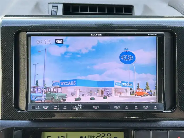 トヨタ ウィッシュ 1．8S 静岡県 2012(平24)年 12.6万km ブラック SDナビ（AM/FM/CD/DVD/TV/AUX/USB）/バックカメラ/ビルトインETC/パドルシフト