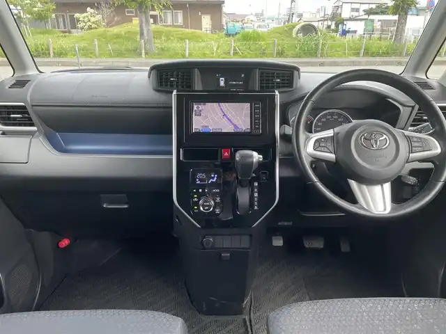 トヨタ ルーミー カスタムG S 福岡県 2017(平29)年 5.8万km レーザーブルークリスタルシャイン 純正SDナビ(CD/BT)バックモニタトヨタセーフティ両側パワスラクルーズコントロールドラレコETC純正LEDライト純正フロアマット純正アルミホイールプッシュスタートスマートキー