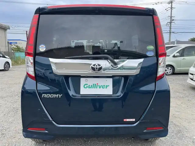 トヨタ ルーミー カスタムG S 福岡県 2017(平29)年 5.8万km レーザーブルークリスタルシャイン 純正SDナビ(CD/BT)バックモニタトヨタセーフティ両側パワスラクルーズコントロールドラレコETC純正LEDライト純正フロアマット純正アルミホイールプッシュスタートスマートキー