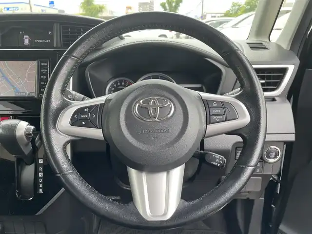 トヨタ ルーミー カスタムG S 福岡県 2017(平29)年 5.8万km レーザーブルークリスタルシャイン 純正SDナビ(CD/BT)バックモニタトヨタセーフティ両側パワスラクルーズコントロールドラレコETC純正LEDライト純正フロアマット純正アルミホイールプッシュスタートスマートキー