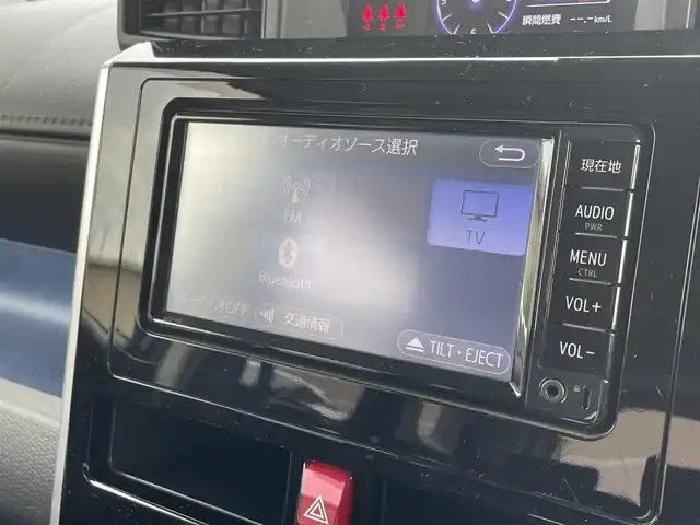 トヨタ ルーミー カスタムG S 福岡県 2017(平29)年 5.8万km レーザーブルークリスタルシャイン 純正SDナビ(CD/BT)バックモニタトヨタセーフティ両側パワスラクルーズコントロールドラレコETC純正LEDライト純正フロアマット純正アルミホイールプッシュスタートスマートキー