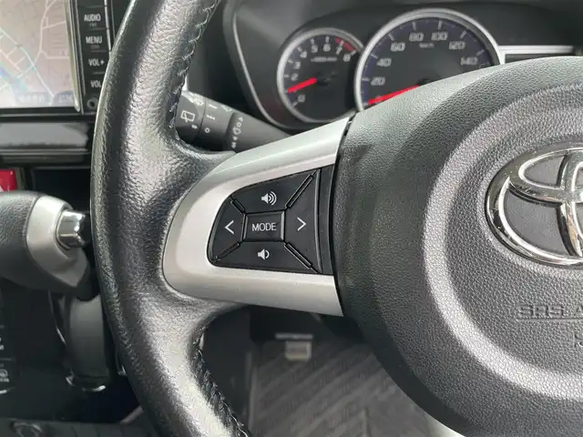 トヨタ ルーミー カスタムG S 福岡県 2017(平29)年 5.8万km レーザーブルークリスタルシャイン 純正SDナビ(CD/BT)バックモニタトヨタセーフティ両側パワスラクルーズコントロールドラレコETC純正LEDライト純正フロアマット純正アルミホイールプッシュスタートスマートキー