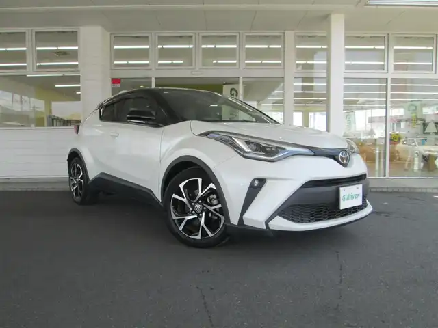トヨタ Ｃ－ＨＲ G－T 千葉県 2020(令2)年 1.5万km ブラック/ホワイトパールクリスタルシャイン 2トーン 純正ディスプレイオーディオ(ナビ機能有)/バックカメラ/純正オーディオ【フルセグTV/BT/USB】/Toyota Safety Sense/LEDヘッドライト&LEDフォグランプ/レーダークルーズコントロール/LDA/ブラインドスポットモニター/ナビ連動ステアリングスイッチ/ハーフレザーシート/社外前後ドライブレコーダー/ビルトインETC2.0、スペアキー/取扱説明書/ナビ取扱説明書/新車時保証書/トヨタ整備記録簿(R3/5/6)