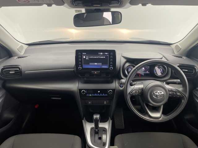 トヨタ ヤリスクロス G 愛知県 2021(令3)年 6.8万km ブラックマイカ 純正8インチディスプレイオーディオ/・Bluetooth/・フルセグテレビ/・スマートフォン接続/バックカメラ/衝突軽減ブレーキ/レーンキープアシスト/オートマチックハイビーム/前後コーナーセンサー/レーダークルーズコントロール/ビルトインETC/クリアランスソナー/電子パーキング/オートブレーキホールド