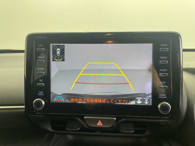 トヨタ ヤリスクロス G 愛知県 2021(令3)年 6.8万km ブラックマイカ 純正8インチディスプレイオーディオ/・Bluetooth/・フルセグテレビ/・スマートフォン接続/バックカメラ/衝突軽減ブレーキ/レーンキープアシスト/オートマチックハイビーム/前後コーナーセンサー/レーダークルーズコントロール/ビルトインETC/クリアランスソナー/電子パーキング/オートブレーキホールド