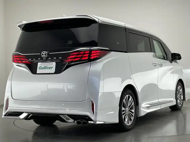 トヨタ アルファード Z 愛知県 2024(令6)年 1.8万km プラチナホワイトパールマイカ 純正１４型ナビ　独立ムーンルーフ　モデリスタエアロ　モデリスタマフラー　ユニバーサルステップ　デジタルインナーミラー　黒革　シートヒーター　前後ドラレコ　セーフティセンス　衝突軽減　追従クルコン　ＢＳＭ　ワイヤレス充電　ナノイーXエアコン　パワーバックドア　両側パワースライドドア　LEDオートライト　フォグランプ　コーナーセンサー　オットマン　ETC２．０　ステアリングヒーター　シートベンチレーション　コーナーセンサー　保証書　取説　ワンオーナー