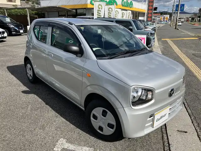 マツダ キャロル GL 広島県 2016(平28)年 0.7万km シルキーシルバーメタリック レーダーブレーキ/アイドリングストップ/シートヒーター（運転席）/マニュアルエアコン/キーレスキー/純正CDオーディオ/新車保証書/取扱説明書