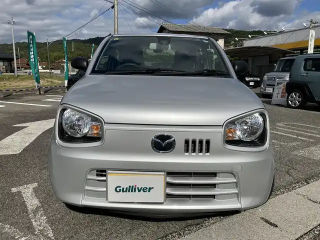 マツダ キャロル GL 広島県 2016(平28)年 0.7万km シルキーシルバーメタリック レーダーブレーキ/アイドリングストップ/シートヒーター（運転席）/マニュアルエアコン/キーレスキー/純正CDオーディオ/新車保証書/取扱説明書